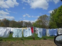 amish clothes line colorful, image taken by Nancy K Gurish, Editor Your Health And Tech Friend Magazine, A Julialanan Production LLC,